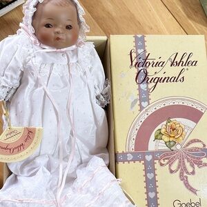 Victoria Ashlea Goebel Originals Baby Doll in White Dress